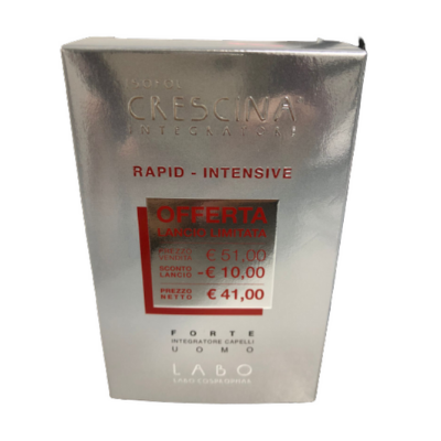 Crescina Rapid Intensive Isofol Forte Uomo 30 Capsule