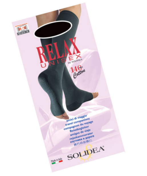 RELAX - 140 UNISEX GAMBALETTO NATUR PUNTA APERTA