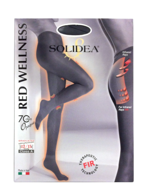 SOLIDEA RED WELLNESS 70 DEN 12/15mmHg