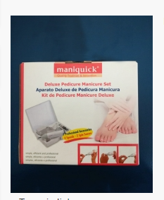 Maniquick Kit per manicure e pedicure professionali, per accorciare e modellare le unghie